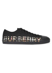 Burberry Larkhall Vintage Check Canvas Sneakers