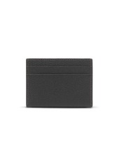 Burberry leather logo-plaque card holder