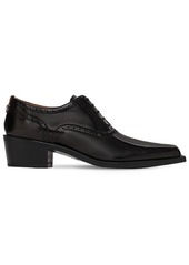 Burberry Leather Oxford Lace-up Shoes