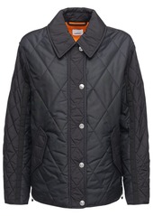Burberry Levenham Quilted Jacket W/ Back Logo