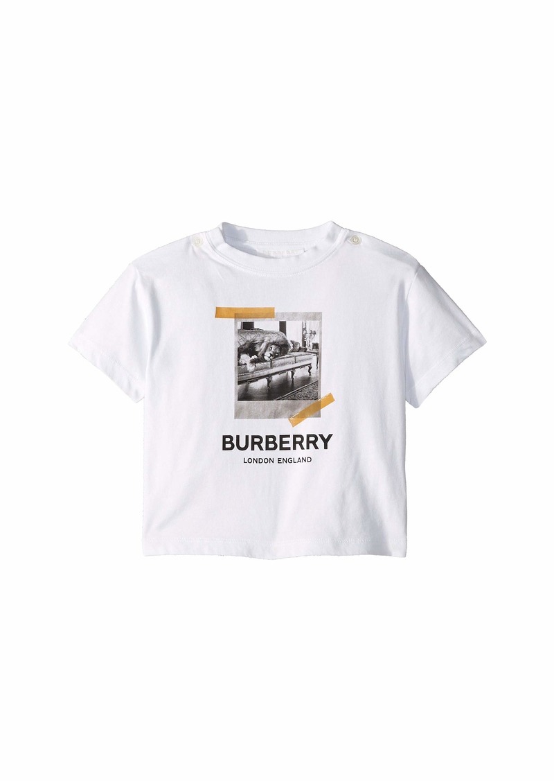 Burberry Lion Polaroid Tee (Infant/Toddler) | Shirts