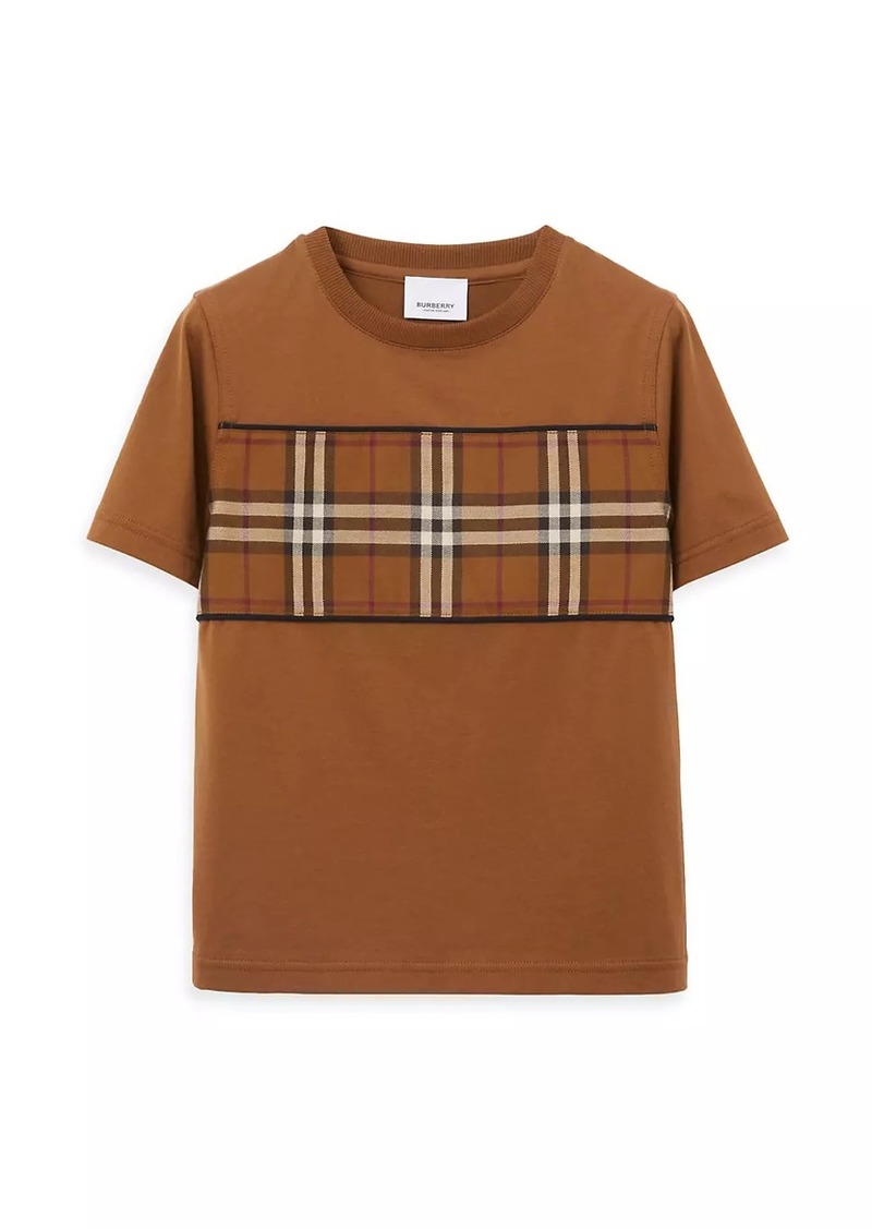 Burberry Little Boy's & Boy's Cedar Check T-Shirt