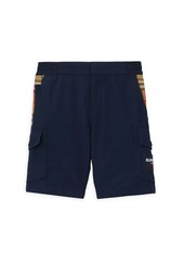 Burberry Little Boy's & Boy's Check Cargo Shorts