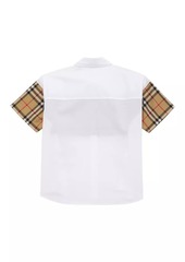 Burberry Little Boy's & Boy's Check Short-Sleeve Shirt