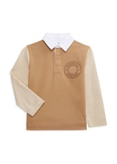 Burberry Little Boy's & Boy's Colorblock Polo Shirt