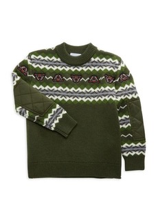 Burberry Little Boy's & Boy's Fair Isle Sweater