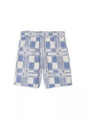 Burberry Little Boy's & Boy's Logo Check Jacquard Shorts