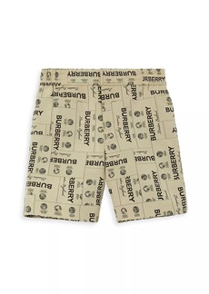 Burberry Little Boy's & Boy's Roman Jacquard Shorts