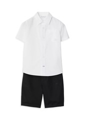 Burberry Little Boy's & Boy's Travard Cotton Shorts