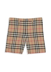 Burberry Little Boy's & Boy's Tristen Woven Cotton Check Shorts