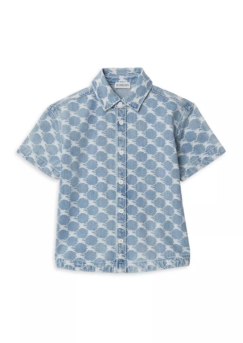 Burberry Little Boy's & Boy's Alan EKD Denim Shirt