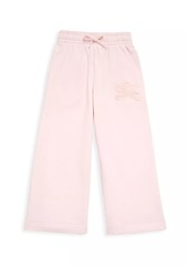 Burberry Little Girl's & Girl's Aubrey Wide-Leg Sweatpants