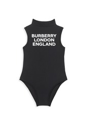 Burberry Little Girl's & Girl's KG7 Iris One-Piece Swimsuit