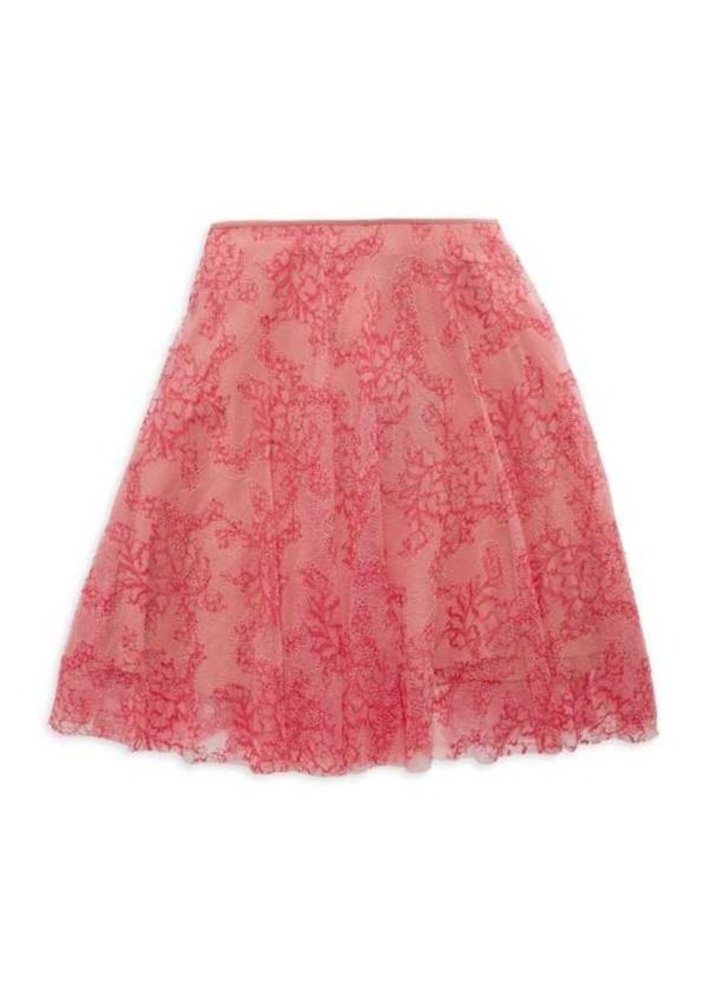 Burberry Little Girl's & Girl's Lace Skirt