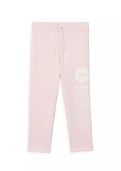 Burberry Little Girl's & Girl's Montage Print Jogger Pants