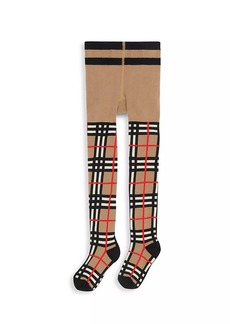 Burberry Little Girl's & Girl's Vintage Check Tights