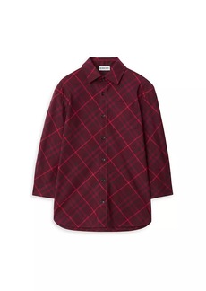 Burberry Little Kid's & Kid's Angelo Button-Front Shirt