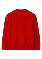 Burberry Little Kid's & Kid's Patrick Wool-Blend Logo Sweater