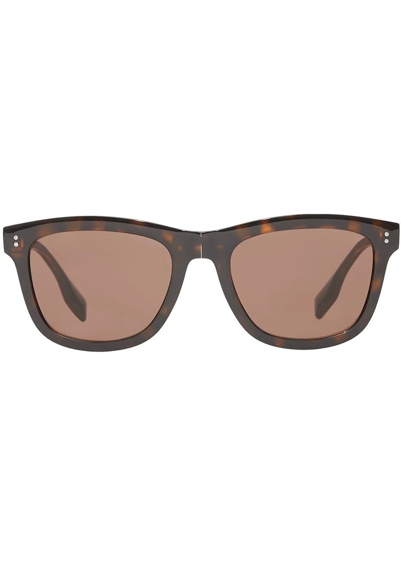 Burberry logo-detail square-frame sunglasses