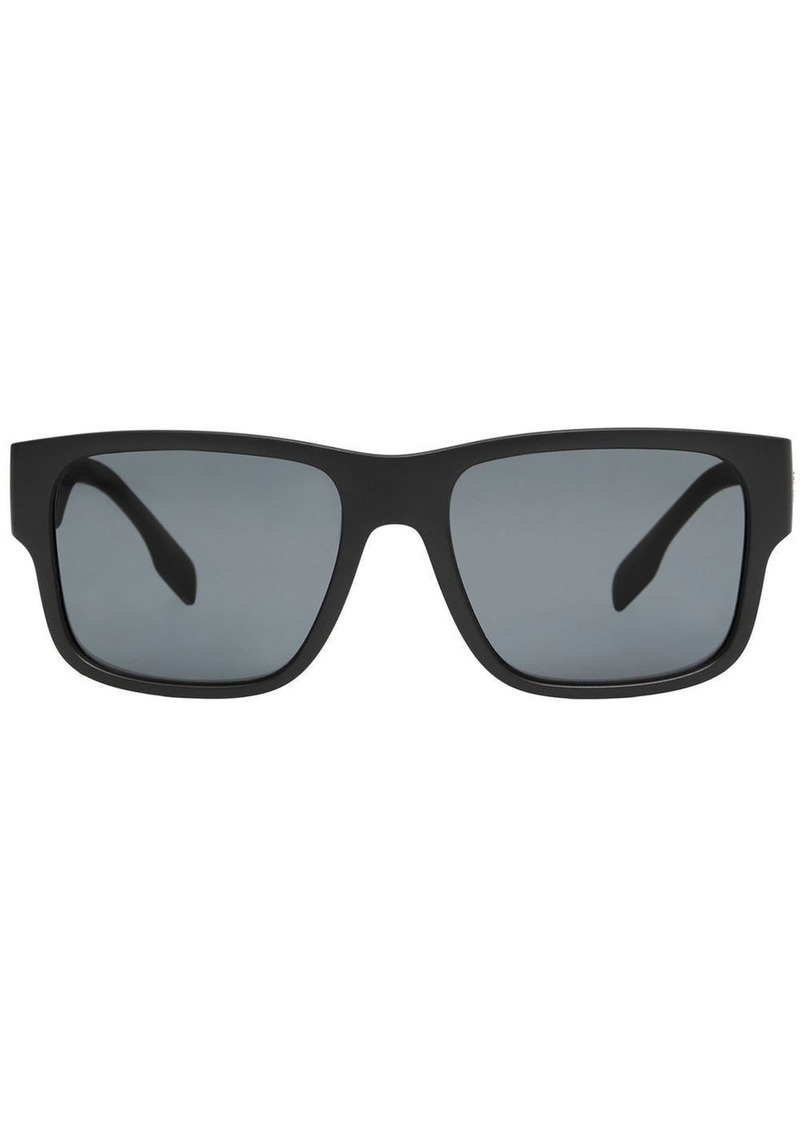 Burberry logo square-frame sunglasses