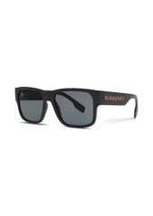 Burberry logo square-frame sunglasses