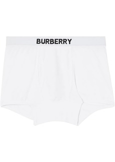 Burberry Logo Detail Stretch Cotton Boxer Shorts