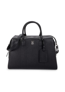 Burberry Logo Leather Briefcase