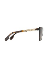 Burberry logo-plaque cat-eye frame sunglasses