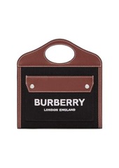 Burberry Logo Pocket Tote