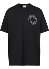 Burberry logo-print oversized cotton T-shirt