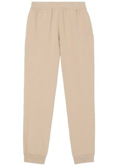 Burberry logo-print stretch-cotton track trousers