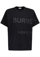 Burberry Logo Printed Cotton Jersey T-shirt