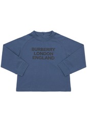 Burberry Logo Printed Long Sleeve T-shirt