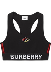 Burberry logo stretch jersey bra