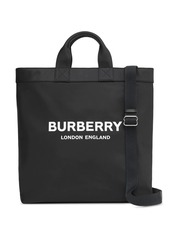 Burberry logo-print ECONYL® tote bag
