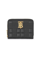 Burberry Lola quilted zip wallet