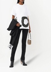 Burberry love print oversized T-shirt