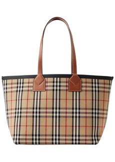 Burberry medium London check-pattern tote bag