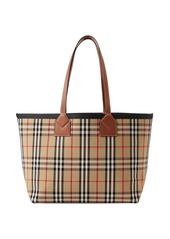 Burberry medium London check-pattern tote bag