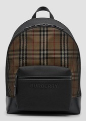 Burberry Men's Check and Mesh Backpack