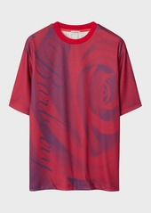 Burberry Men's Rose Jersey T-Shirt