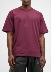 Burberry Men's T-Shirt with EKD Embroidery