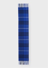 Burberry Men's Wool Check Scarf