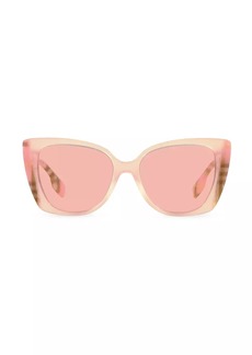 Burberry Meryl 54MM Cat Eye Sunglasses
