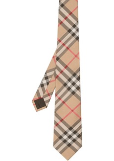 Burberry Modern Cut Vintage Check Silk Tie