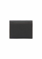 Burberry monogram grained leather wallet