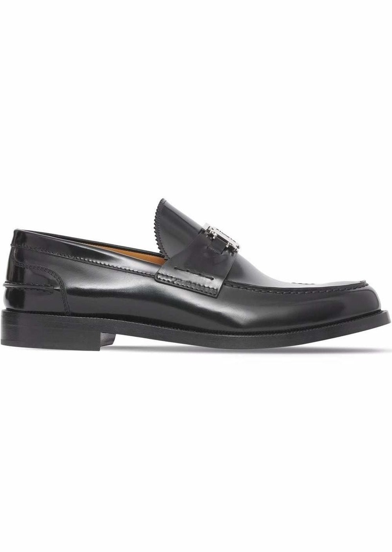 Burberry Fred monogram-motif loafers