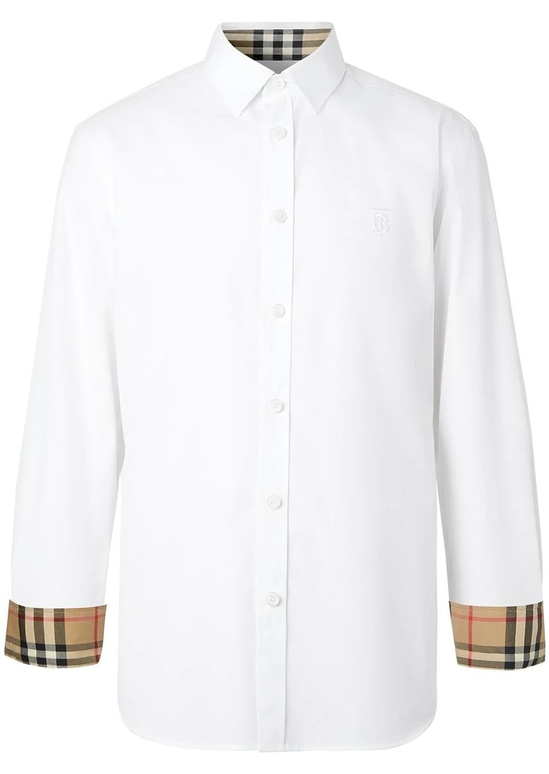 Burberry Monogram Motif slim-fit shirt