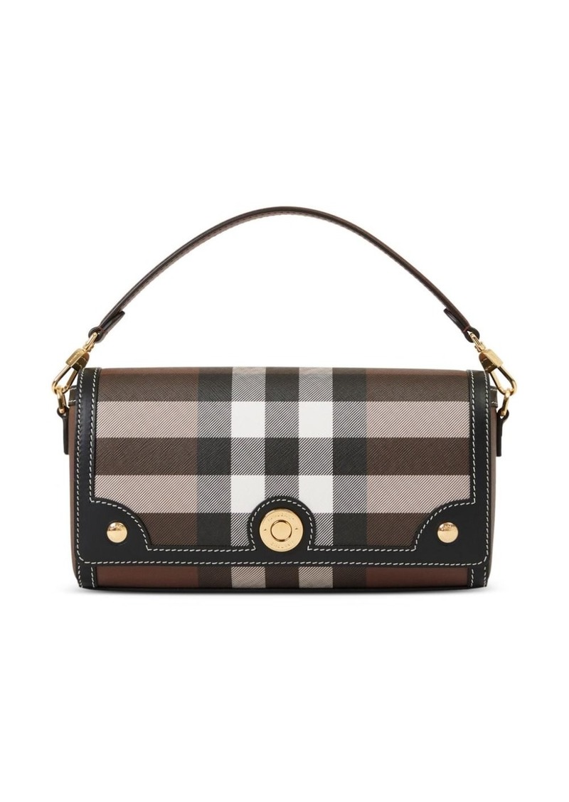 Burberry Note leather crossbody bag