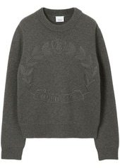 Burberry Oak Leaf Crest wool jumper